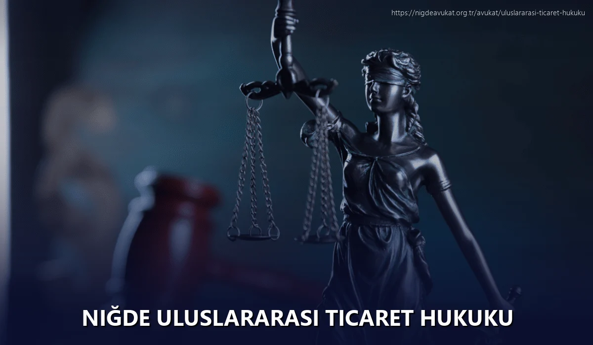 Niğde Uluslararası Ticaret Hukuku